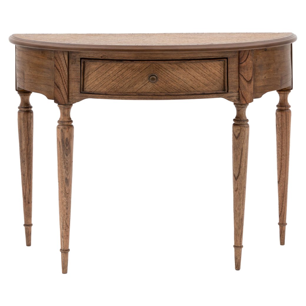 Gallery Direct Highgrove Demi Lune Table Gallery Direct Highgrove Demi Lune Table