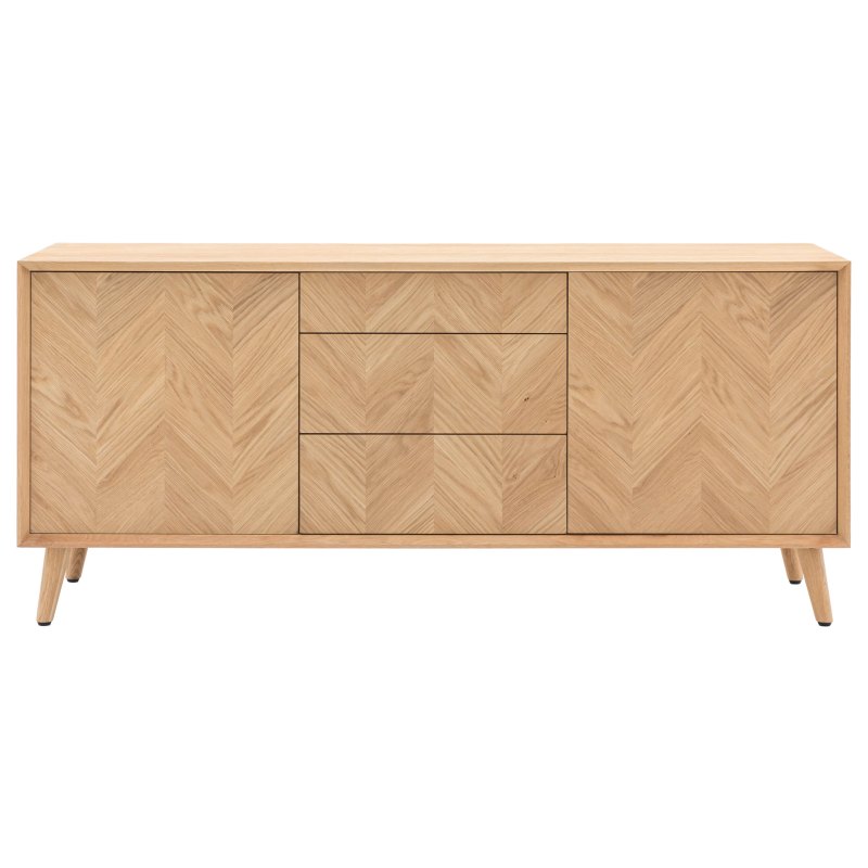Gallery Direct Milano Large Sideboard Gallery Direct Milano Large Sideboard