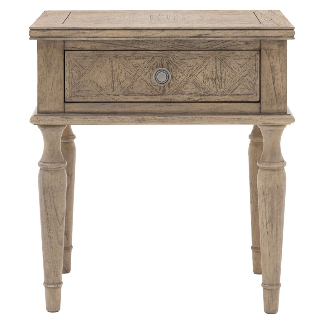 Gallery Direct Rustique 1 Drawer Side Table Gallery Direct Rustique 1 Drawer Side Table
