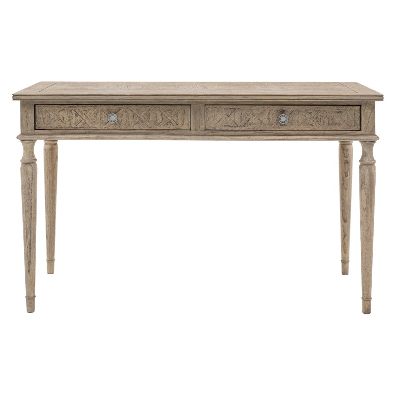 Gallery Direct Mustique 2 Drawer Office Desk Gallery Direct Mustique 2 Drawer Office Desk