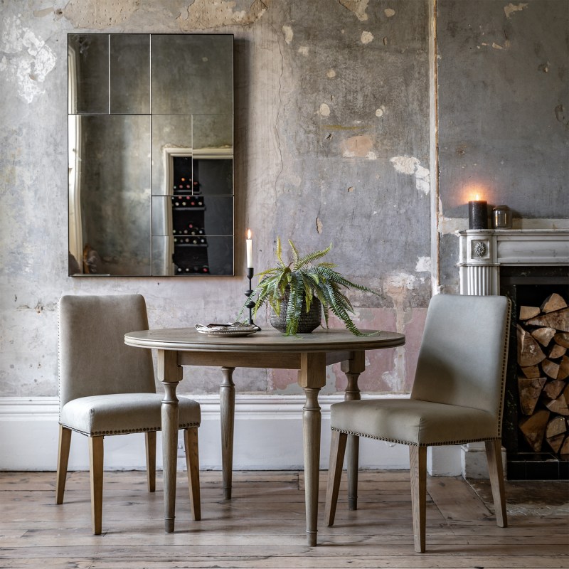 Gallery Direct Rustique Round Dining Table Gallery Direct Rustique Round Dining Table