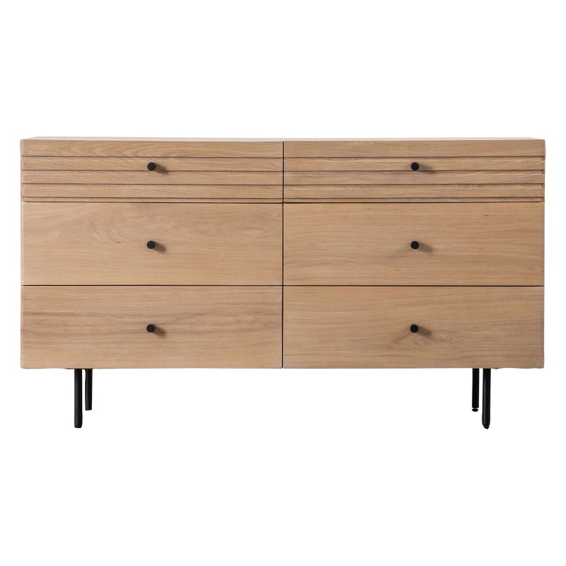 Gallery Direct Okayama 6 Drawer Chest Gallery Direct Okayama 6 Drawer Chest