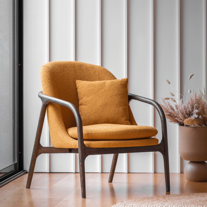 Alegra Mid Century Modern Accent Chair | Ochre Alegra Mid Century Modern Accent Chair | Ochre
