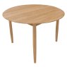 Malin Round Extending Dining Table 110-140cm Malin Round Extending Dining Table 110-140cm