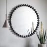 Ceretti Round Mirror Black Ceretti Round Mirror Black