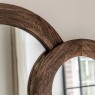Hoxton Dark Wood Arched Mirror Hoxton Dark Wood Arched Mirror