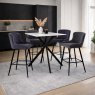 Amine Bar Stool - Grey PU