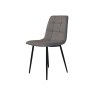 Path Light Grey Chair with Black Leg