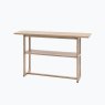 Carl Oak Console Table