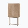 Carl Oak Cocktail Cabinet