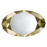 Precious Gold Angled Gold Mirror