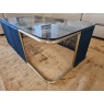 Werner Blue & Gold Coffee Table Werner Blue & Gold Coffee Table
