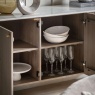 Gallery Direct Marmo 3 Door Sideboard Gallery Direct Marmo 3 Door Sideboard