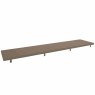 Fucino 180cm Bench Seat Pad in Taupe