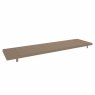 Fucino 140cm Bench Seat Pad in Taupe