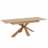 Versa 160cm Extending Dining Table with Wooden Base