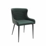 Versa Dining Chair in Bottle Green PU