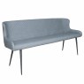 Versa Bench in Slate Grey PU