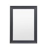 Sherwood Large Mirror in Lead Finish
