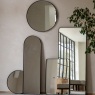Holworth Small Round Mirror in Black Holworth Small Round Mirror in Black