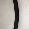 Holworth Small Round Mirror in Black Holworth Small Round Mirror in Black