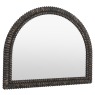 Pimlico Arch Overmantle Mirror in Blackwash Pimlico Arch Overmantle Mirror in Blackwash