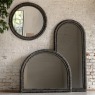 Pimlico Arch Overmantle Mirror in Blackwash Pimlico Arch Overmantle Mirror in Blackwash