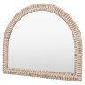 Pimlico Arch Overmantle Mirror in Whitewash Pimlico Arch Overmantle Mirror in Whitewash