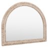 Pimlico Arch Overmantle Mirror in Whitewash Pimlico Arch Overmantle Mirror in Whitewash