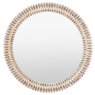 Pimlico Round Mirror in Whitewash