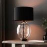 Kelda Oval Table Lamp – Black Finish Kelda Oval Table Lamp – Black Finish