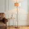 Highclere 3-Light Floor Lamp – Antique Brass Finish Highclere 3-Light Floor Lamp – Antique Brass Finish