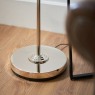 Highclere 3-Light Floor Lamp – Bright Nickel with Charcoal Shade Highclere 3-Light Floor Lamp – Bright Nickel with Charcoal Shade