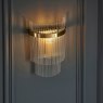 Marietta Wall Light in Antique Brass