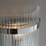 Marietta Wall Light in Bright Nickel Marietta Wall Light in Bright Nickel