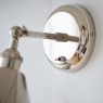 Hal Wall Light, Bright Nickel Hal Wall Light, Bright Nickel