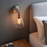 Hal Wall Light in Clear Copper Pewter Hal Wall Light in Clear Copper Pewter