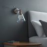 Hal Wall Light in Clear Copper Pewter Hal Wall Light in Clear Copper Pewter