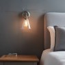 Hal Wall Light in Clear Copper Pewter Hal Wall Light in Clear Copper Pewter