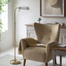 Pharmacy Floor Lamp Antique Brass with Opal Shade Pharmacy Floor Lamp Antique Brass with Opal Shade