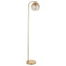 Dimple Floor Lamp in Satin Gold Dimple Floor Lamp in Satin Gold