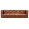 Dalton 3 Seater Sofa Antique Brown Leather Dalton 3 Seater Sofa Antique Brown Leather