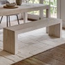 Iowa Whitewash Dining Bench Iowa Whitewash Dining Bench