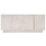 Iowa Whitewash 4 Door Sideboard