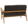 Datsun 2 Seater Sofa Charcoal Boucle Datsun 2 Seater Sofa Charcoal Boucle