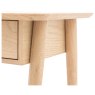 Hatfield 1 Drawer Bedside Natural Hatfield 1 Drawer Bedside Natural