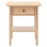 Hatfield 1 Drawer Bedside Natural Hatfield 1 Drawer Bedside Natural
