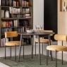 Gallery Direct Hatfield Smoked Folding Dining Table Gallery Direct Hatfield Smoked Folding Dining Table