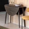 Gallery Direct Hatfield Smoked Folding Dining Table Gallery Direct Hatfield Smoked Folding Dining Table