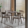 Gallery Direct Hatfield Square Dining Table, Smoked Gallery Direct Hatfield Square Dining Table, Smoked